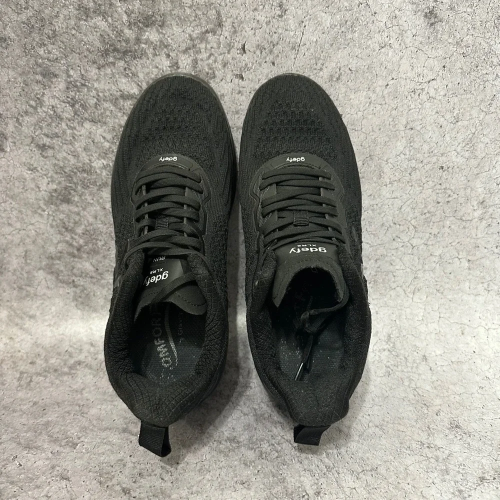 Gravity Defyer G-Defy XLR8 Womens 9 Black Running Shoes TB9034FBL-W